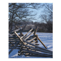 Ländlicher Winter Kunst Foto