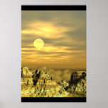 Landschaftliches Plakat