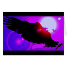 Landungs-Weißkopfseeadler Karte