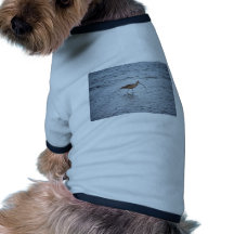 Lang-berechneter großer Brachvogel Hund T-shirt