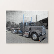 Langs Kenworth W900A Puzzlespiel