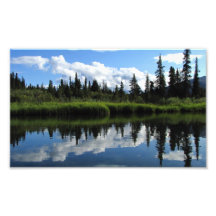 Lapie Fluss-Reflexion Fotodrucke