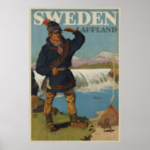 Lappland Schweden Posterdruck