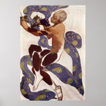 L'Apres Midi d'un Faune Plakat
