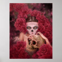 Las Calaveras Kunst-Druck Plakatdrucke
