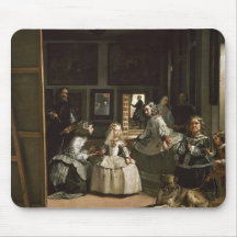 Las Meninas durch Diego Velazquez Mousepads