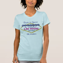 Las Vegas Bride & Groom - Customize T-shirt