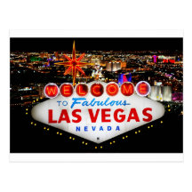 Las Vegas-Geschenke Postkarte