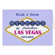 Las Vegas - Hochzeit Karten