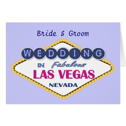 Las Vegas - Hochzeit Karten