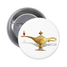 Las Vegas-Magie-Lampe Anstecknadelbuttons