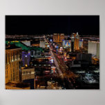 Las Vegas nachts Posterdrucke