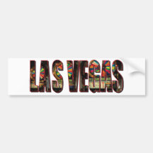 Las Vegas-Schlitze Autosticker
