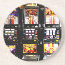 Las Vegas-Schlitze - Traummaschinen Getränkeuntersetzer