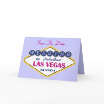 Las Vegas - sparen Sie das Datum