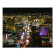 Las Vegas-Streifen 8x10 Photodruck