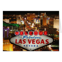 Las Vegas-Streifen-Karte