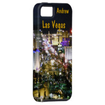 Las Vegas-Streifen-Nachtluftaufnahme iPhone 5 Hülle