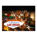 Las Vegas-Streifen-Postkarte