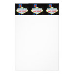 Las Vegas-Willkommensschildbriefpapier Bedrucktes Büropapier