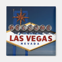 Las Vegas-Zeichen Kühlschrankmagnete