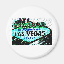 Las Vegas-Zeichen Magnete