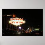 Las Vegas-Zeichen Poster