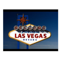 Las Vegas-Zeichen Postkarten