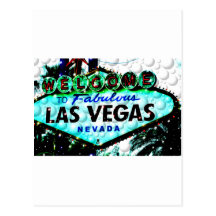 Las Vegas-Zeichen Postkarten