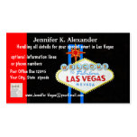 Las- VegasParty-Planer-Ereignisse Visitenkarten