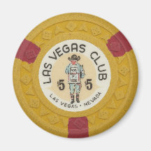Las- VegasPoker-Chip-Kasino-Spielen veraltet Magnete