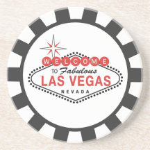 Las- VegasPoker-Chip-Untersetzer