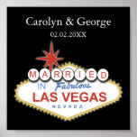 Las- Vegasschildplakat