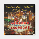 Las- Vegasstreifen-Save the Date Magnet Magnets
