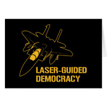 Laser - geführte Demokratie/Frieden durch Feuerkra Karte
