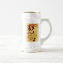 Lassen Sie La Negrita Vintage Anzeigen-Becher, Ste Teehaferl