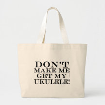 Lassen Sie mich nicht meinen Ukulele erhalten Tasche