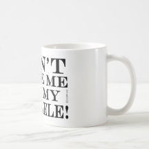 Lassen Sie mich nicht meinen Ukulele erhalten Tasse