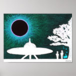 Lassen Sie weg - Eklipse - Plakat fallen