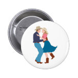 Lässiger Western-Hochzeits-Empfang Buttons