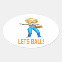 Lässt Ball Aufkleber