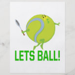 Lässt Ball Flyerbedruckung