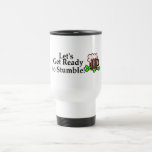 Lässt fertig werden zu stolpern kaffeetasse