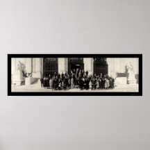 Lateinamerikanisches DC-Gruppen-Foto 1925 Posterdruck