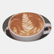 Latte Kunst Sticker