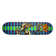 Laufen Sie für Ihr Leben Skateboardbrett