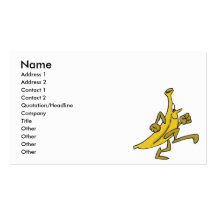 laufende Banane Visitenkarten