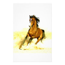 Laufendes Pferd Druckpapier