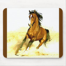 Laufendes Pferd Mousepad