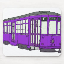 Laufkatze-Oberleitungsbusstreetcar-Tram Trolleycar Mousepads
